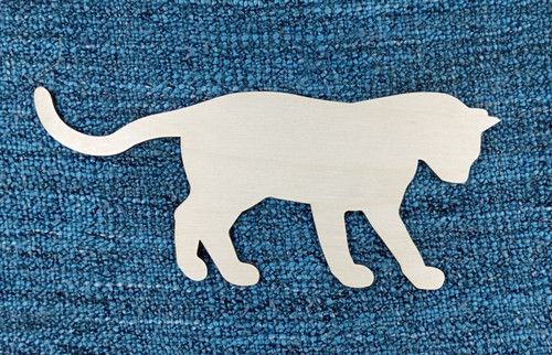 Katze holz zuschnitt - katze,