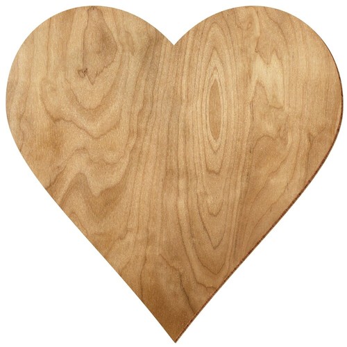 Holzherz birkensperrholz - holzherz,