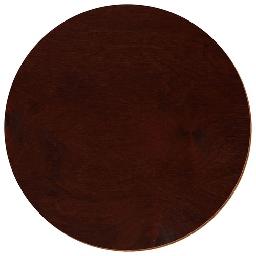 Holzscheibe nussbaum dunkel - nussbaum,